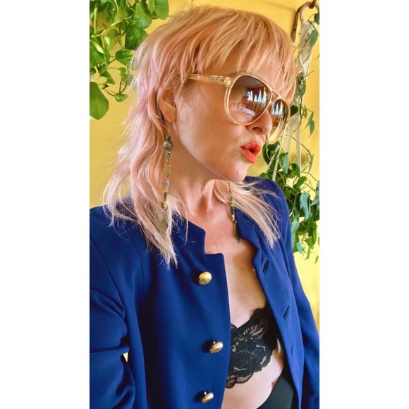 Vintage Mod Mini Dress Long Sleeve Jacket - Picture 7 of 10